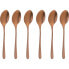 Фото #2 товара SAMBONET Taste PVD Espresso Set Polished Stainless Steel Spoon Set 6 Units