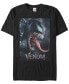 Фото #1 товара Marvel Men's Venom Action Poster Short Sleeve T-Shirt