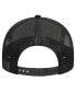 ფოტო #4 პროდუქტის Men's Black Chelsea Wordmark Overlay A-Frame Trucker 9FORTY Adjustable Hat