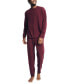 Men's 2-Pc. Relaxed-Fit Waffle-Knit T-Shirt & Pajama Pants Set