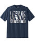 Tall Slogan Graphic T-Shirt Wrong, LT - фото #1