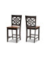 Nicolette Modern and Contemporary Wood Counter Stool Set, 2 Piece