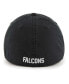 Фото #3 товара Men's Black Atlanta Falcons Gridiron Classics Franchise Legacy Fitted Hat