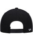 Big Boys Black Logo Twill Snapback Hat