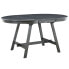 Фото #1 товара Wood Dining Table Round Extendable Dining Table For Dining Room