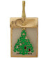 Tree Ornament & Gold-Tone 3-Pc. Earrings Set