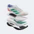 adidas Adizero Boston 11 防滑耐磨轻便 低帮 跑步鞋 女款 白绿