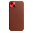 Фото #4 товара Apple iPhone 14 Plus Leather Case with MagSafe - Umber - Cover - Apple - iPhone 14 Plus - 17 cm (6.7") - Amber
