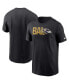 Фото #1 товара Men's Black Baltimore Ravens Local Essential T-shirt