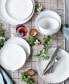 Фото #4 товара Simply White Coupe Dinnerware 24-PC Set, Service for 6