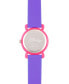 Фото #3 товара Girl's Disney Toy Story 4 Bo Peep Purple Plastic Time Teacher Strap Watch 32mm