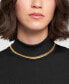 ფოტო #4 პროდუქტის Gold Wheat Herringbone Chain Necklace