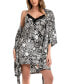 ფოტო #4 პროდუქტის Women's Rylie Printed Satin Chemise