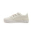 Puma Carina 2.0 Lace 39512601 Womens Beige Leather Lifestyle Sneakers Shoes 8 - фото #2