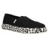 TOMS Alpargata Mallow Leopard Slip On Womens Black Sneakers Casual Shoes 100189