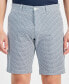 Men's Geometric-Print Twill Shorts