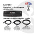 Club 3D DisplayPort 1.4 Active Repeater 4K120Hz HBR3 F/F - displayport - displayport - Black