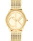 ფოტო #1 პროდუქტის Gold-Tone Mesh Bracelet Watch 35mm