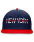 Men's Navy, Red New York Rangers Authentic Pro Rink Two-Tone Snapback Hat