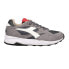 Фото #1 товара Diadora Mi Basket Row Cut Italy Valdilana Lace Up Mens Grey Sneakers Casual Sho