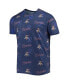 Фото #3 товара Men's Navy Tacoma Rainiers Allover Print Crafted T-shirt