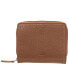 Фото #2 товара Women's Pebbled Collection RFID Secure Mini Clutch Wallet
