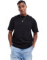 ASOS DESIGN essential heavyweight relaxed t-shirt 240gsm in black