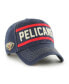 Фото #1 товара 47 Men's Navy New Orleans Pelicans Quick Snap Clean Up Adjustable Hat