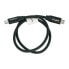Фото #4 товара USB C - USB C 2.0 cable Lanberg black premium QC 4.0 PD 0,5m