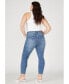 Фото #2 товара Plus Size The Morgan Super Stretch Skinny Jean
