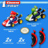 Фото #5 товара Carrera First Mario Kart Rennbahn-Set | Mario vs. Yoshi & 20065508 First Schleifer, 8 Stück (1er Pack)
