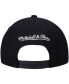 Бейсболка Mitchell & Ness мужская черного цвета San Antonio Spurs Ground 2.0 Snapback Hat Черный - фото #5