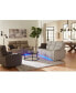 Greymel 74" Zero Gravity Fabric Loveseat with Console and Power Headrests, Created for Macy's