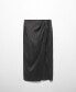 Фото #2 товара Women's Slit Detail Lyocell Skirt