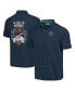 Фото #1 товара Men's Navy Chicago Bears Tidal Kickoff Camp Button-Up Shirt