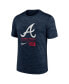 Фото #2 товара Men's Atlanta Braves Large Logo Velocity T-Shirt