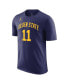 Men's Klay Thompson Navy Golden State Warriors 2022/23 Statement Edition Name and Number T-shirt