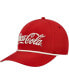 Men's Red Coca-Cola Traveler Snapback Hat