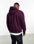 Фото #4 товара ASOS DESIGN heavyweight oversized hoodie in dark purple