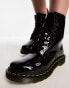 Фото #4 товара Dr Martens 1460 8 eye boots in black patent leather