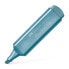 Фото #2 товара FABER-CASTELL Textliner 46 - 1 pc(s) - Metallic blue - Blue - Metallic magnificent blue - Rectangle - Water-based ink