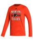 Фото #1 товара Men's Burnt Orange Philadelphia Flyers Reverse Retro 2.0 Fresh Playmaker Long Sleeve T-shirt