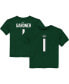 ფოტო #1 პროდუქტის Toddler Boys and Girls Sauce Gardner Green New York Jets Player Name and Number T-shirt