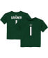 Toddler Boys and Girls Sauce Gardner Green New York Jets Player Name and Number T-shirt