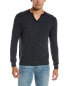 Фото #3 товара Raffi Reversible Henley Men's Black Xxl