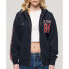 SUPERDRY College Logo Boyfriend full zip sweatshirt