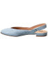 French Sole Breezy Suede Slingback Flat Women's