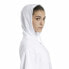 Women’s Hoodie Reebok Sportswear Cropped White