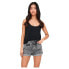 Фото #6 товара ONLY Cuba Life Paperbag DOT006 denim shorts