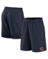 Men's Navy Chicago Bears Stretch Woven Shorts